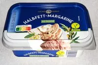 Mängden socker i Halbfett-Margarine mit Olivenöl