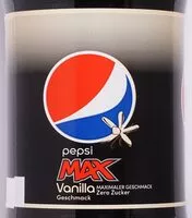 Mängden socker i Pepsi Max Vanilla