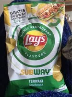 Mängden socker i Subway Terriyaki Geschmack