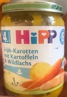 Mängden socker i Frühkarotten mit Kartoffeln & Wildlachs