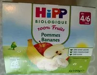 Mängden socker i Pommes Bananes