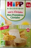Mängden socker i Mes premières céréales