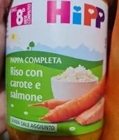 Mängden socker i Riso con carote e salmone