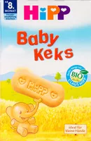 Mängden socker i Baby Keks