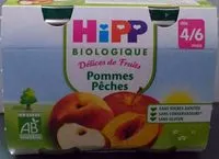 Mängden socker i Délices de Fruits Pommes Pêches