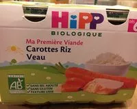 Mängden socker i Carottes Riz Veau