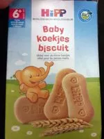 Mängden socker i Hipp Bio Baby Koekjes Biscuit Vanaf 6 Maanden