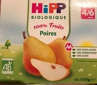 Mängden socker i 100% Fruits Poires