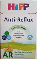 Mängden socker i Lait biberon Anti-Reflux