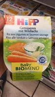 Mängden socker i Riz aux légumes et saumon sauvage