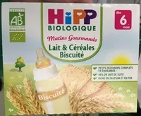 Mängden socker i Matins Gourmands Lait & Céréales Biscuité