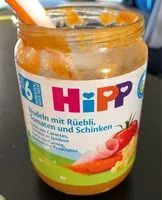 Mängden socker i Pâtes aux carottes tomates et jambon