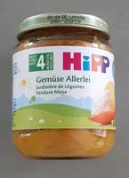 Mängden socker i Jardinière De Légumes