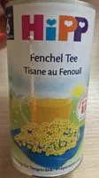 Mängden socker i Tee Fenchel - Tisane au Fenouil