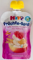 Mängden socker i Früchte-Spaß Apfel-Banane-Himbeere mit Vollkorn