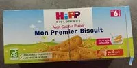 Mängden socker i Mon premier biscuit