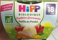 Mängden socker i Paëlla au Poulet - Dès 18 mois