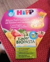 Mängden socker i Conchiglie aux tomates et courgettes