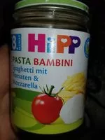 Mängden socker i Spaghetti mit tomate & mozzarella