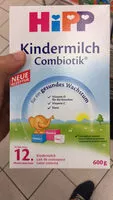 Mängden socker i Kindermilch Combiotik®
