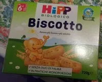 Mängden socker i Hipp Bio Biscotto