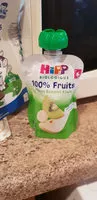 Mängden socker i Purée de Fruits Biologique