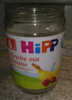 Mängden socker i Kirsche mit Banane