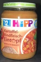 Mängden socker i Ragout de pomme de terre et viande de boeuf 250G