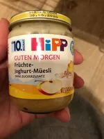 Mängden socker i Früchte-joghurt Müsli