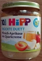 Mängden socker i Joghurt Pfirsich-Aprikose mit Quarkcreme