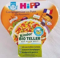 Mängden socker i Gartengemüse Mit Pute Und Rosmarin