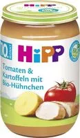Mängden socker i Tomaten Und Kartoffeln Mit Bio-hühnchen