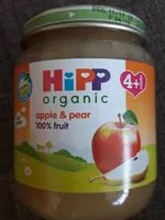 Mängden socker i Apple and pear