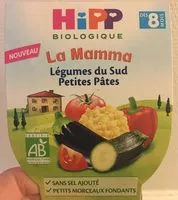 Mängden socker i La Mamma Légumes du sud Petites Pâtes