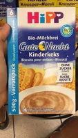 Mängden socker i Bio-Milchbrei Gute Nacht Biscuits pour enfant
