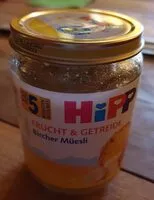 Mängden socker i Bircher muesli