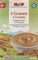 Mängden socker i 5 cereales