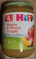 Mängden socker i Früchte-freund Banane-pfirsich In Apfel