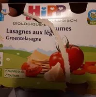 Mängden socker i Lasagnes aux legumes