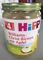 Mängden socker i Birne in Apfel