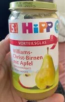 Mängden socker i Williams Christ Birnen mit Apfel