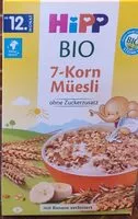 Mängden socker i 7 Korn Müesli