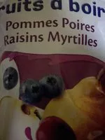 Mängden socker i Fruits à Boire