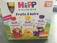 Mängden socker i Fruits à boire