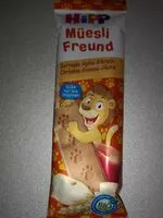 Mängden socker i HIPP Muesli céréales-pomme - pêche