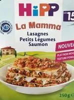 Mängden socker i La mamma lasagnes petits legumes saumon