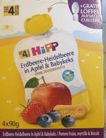 Mängden socker i Pomme-fraise-myrtille et biscuit