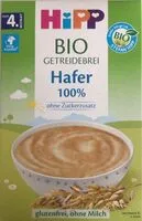 Mängden socker i Hafer 100%