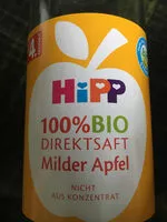 Mängden socker i Hipp milder apfel