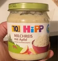 Mängden socker i Milchreis mit Apfel